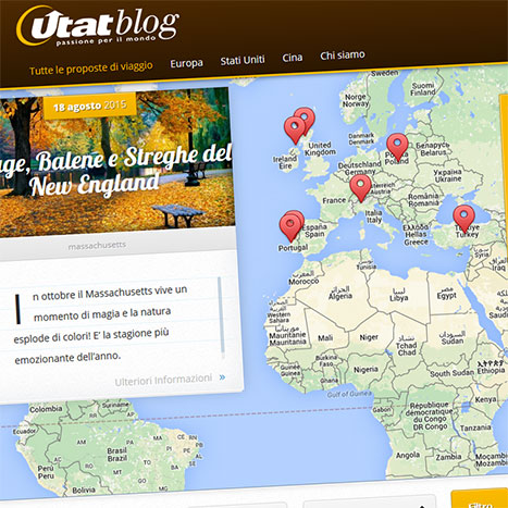 Sito blog Utat Viaggi