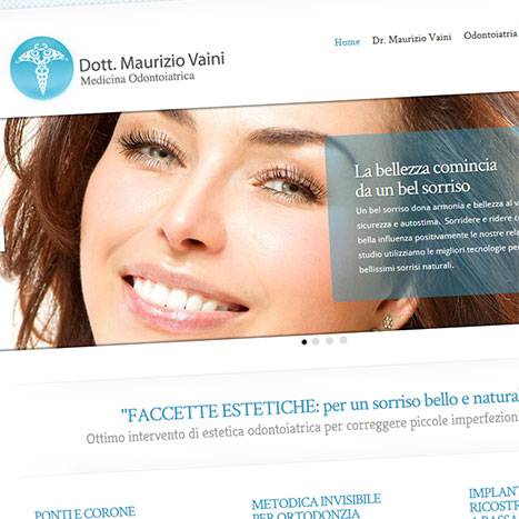 Sito web Studio dott. Vaini