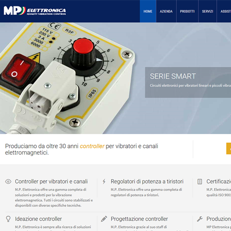 Sito web MP Elettronica