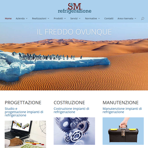 Sito web SM Refrigerazione